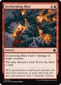 MTG Incinerating Blast - FDN Foundations NM - Picture 1 of 1