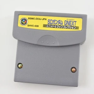 Super Famicom SD GUNDAM GNEXT G Next Unit Map Collection Cart Nintendo 3298 sfc - Picture 1 of 5