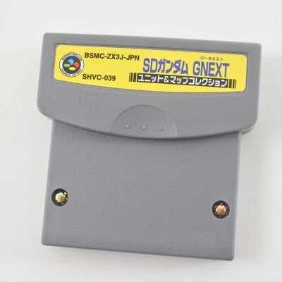Super Famicom SD GUNDAM GNEXT G Next Unit Map Collection Cart Nintendo 3298 sfc - Image 1 of 4