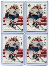 2005-06 SP Authentic Future Watch #/1999 4X Rookie Cards Lot RC Petr Taticek
