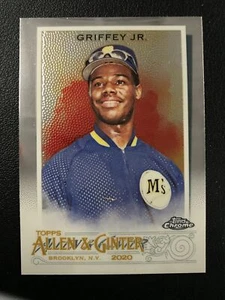 2020 Topps Allen & Ginter Chrome #17 Ken Griffey Jr. Seattle Mariners - Picture 1 of 2