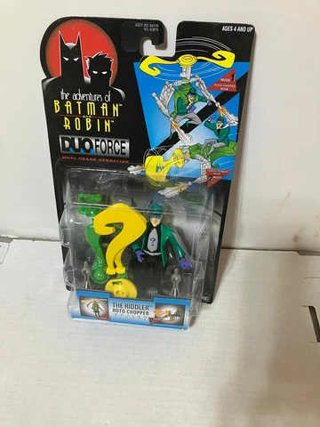 1997 Kenner Adventures Of Batman & Robin Duo Force The Riddler Roto Chopper Cover