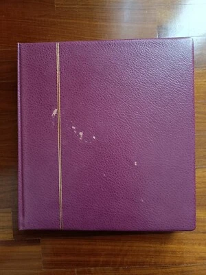 ALBUM FRANCIA  marca  LINDER con fogli a colori  completi dal 1980 AL 1989 - Imagen 1 de 4