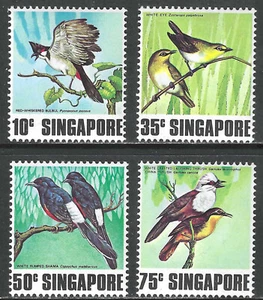 SINGAPUR # 295 - 298 MNH Juego Completo Fresco e Impecable ('25 SCV $8) - Imagen 1 de 1
