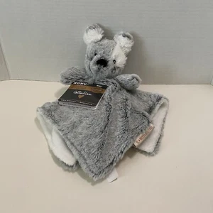 Blankets And Beyond NUNU Lovey Gray And White Dog Furry - Picture 1 of 5