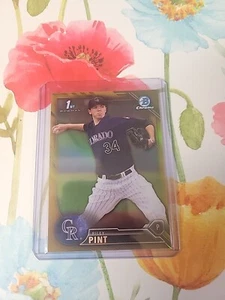 2016 Bowman Chrome Riley Pint Gold /50 (RC) - Picture 1 of 2