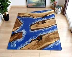 36" Ocean Wave Square Kitchen Balcony Coffee Table Top Home & Garden Furniture - Picture 1 of 11