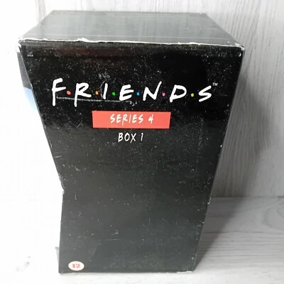 FRIENDS SERIES 4 BOX 1 VHS - RARE RETRO MOVIE FILM BOXSET - Image 1 of 4