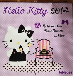 HELLO KITTY• by sanrio • Calendario 2014 • Coleccionista - Imagen 1 de 2