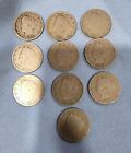 10 COINS  US Liberty V Nickel Collection Coin USA 5 Cent