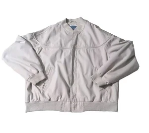 VINTAGE Y2K RARE JCPenny Towncraft Jacket Beige XL Casual Cottage Core RETRO - Bild 1 von 9