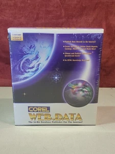 Vintage Corel Web Data Software CD Neu Versiegelt  - Bild 1 von 5