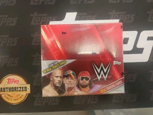 2016 Topps WWE Hobby Box Factory Sealed Look for autos  24 packs Rock Tribute - Picture 1 of 4