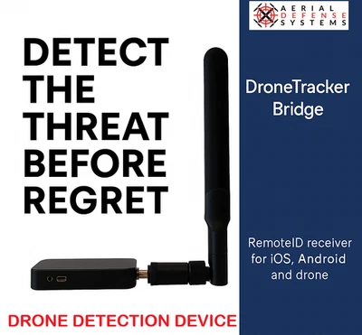 Drone and Pilot Detection Device –Handheld Remote ID Receiver for iOS & Android- - Image 1 of 4