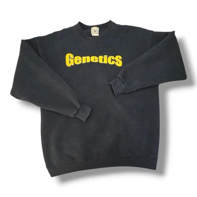 Pulôver genético vintage anos 90 gola redonda moletom XL grunge streetwear Lee Sport - Imagem 1 de 4