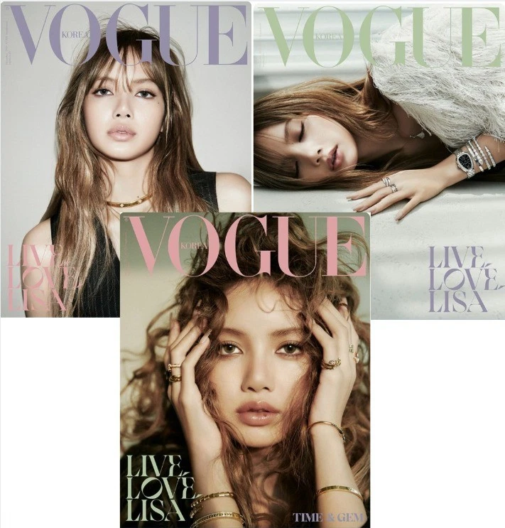 Vogue Korea TIME & GEM Magazine 2025 December BLACKPINK LISA Supplement
