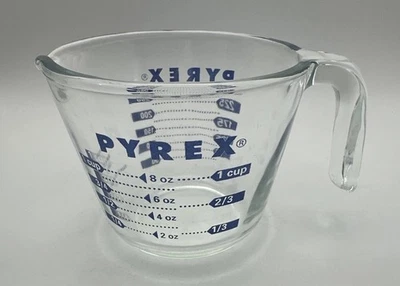 Taza Medidora PYREX Cocina Inglesa y Métrica Hornear Hecha en EE. UU. Foto 1 de 4