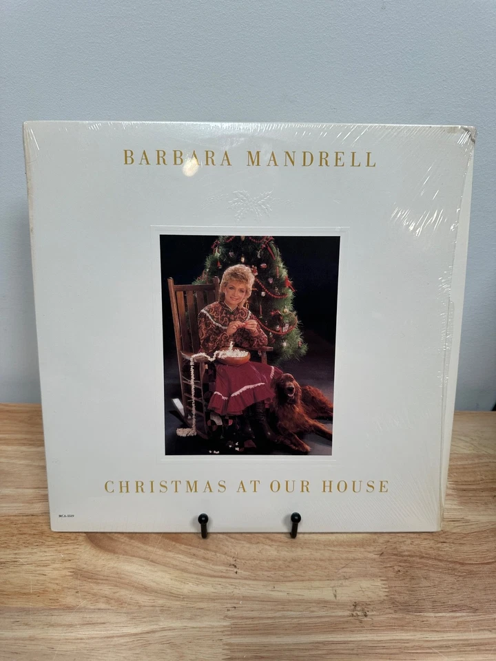 Barbara Mandrell Christmas At Our House Vinyl LP Record VG+ - Image 1 of 2