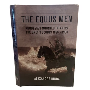 Equus Men Rhodesias berittene Infanterie graue Pfadfinder HB Buch DJ 2015 Südafrika - Bild 1 von 16