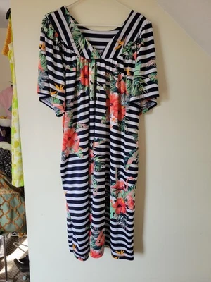 Anthony Richards 3X Vestido Tropical Casa Con Flamencos! Foto 1 de 4