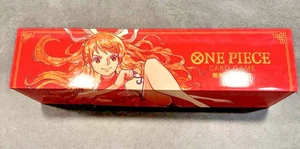One Piece Card 1st Anniversary China Box Nami Serial Red Card Anniversary Set - Picture 1 of 3
