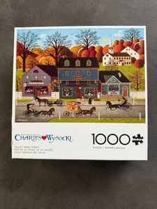 Valley Farm Street - Charles Wysocki: Buffalo Games 1000 Teile Qualität Puzzle - Bild 1 von 3