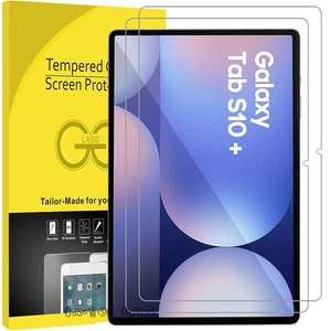 Tempered Glass Screen Protector for Samsung Galaxy Tab S10+ S10 Plus 12.4 Inch - Picture 1 of 21