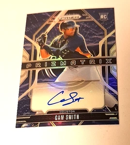 Prizm Prizmatix Silver Prizm #CS Cam Smith XRc 2025 automático Houston Astros - Imagen 1 de 2