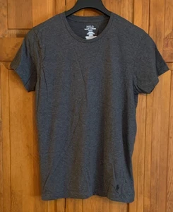 Men's POLO Ralph Lauren S/S Dark Gray Cotton T-Shirt Tag Size M Classic Fit - Picture 1 of 3