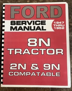 Ford 8N Traktor Service Manual 1947 bis 1952 - 2N & 9N kompatibel - Bild 1 von 4
