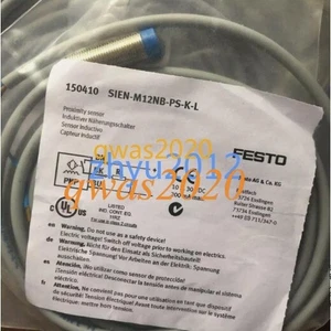 New One Festo SIEN-M12NB-PS-K-L 150410 Proximity Switch Free Shipping - Picture 1 of 2