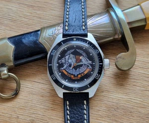 Vintage Watch Vostok Amphibia MILITARY Special Operations Forces (Ukraine) - Picture 1 of 17