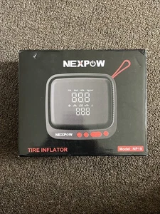 NEXPOW Tire Inflator Portable Air Compressor, 150 PSI Cordless Air Pump, New - Picture 1 of 3