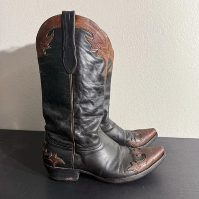 Old Gringo Viridiana Western Cowboy Boots Black leather 10D Snip Toe - Image 1 of 4