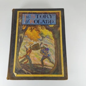 James Baldwin The Story of Roland 1930 HC Ilustrated By Peter Hurd Hardcover - Picture 1 of 15