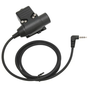 Military Headset Noise Reduction 2 Way Radio Headset With U94 PTT For Outdoor FY - Zdjęcie 1 z 28