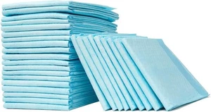 100 of 36"X30" Heavy Absorbency Underpads, Adult/Pets Disposable bed Pads - Picture 1 of 9