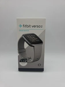 Fitbit Versa 2 Gesundheits- und Fitness-Smartwatch - Stein/Nebelgrau - Bild 1 von 5