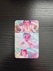 KPop Demon Hunters Collectible Trading Card (U22) - HUNTR/X - Rumi, Mira, Zoey - Picture 1 of 2