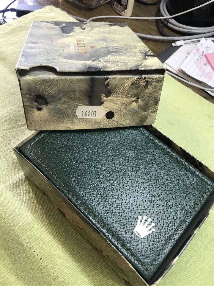 Vintage 80s Rolex Submariner 16803 Original Meteor Crater Box/case❗️ - Image 1 of 4