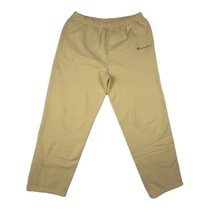 Pantalones deportivos Champion L amarillos ocio confort salón deportes cálidos versátiles - Imagen 1 de 21