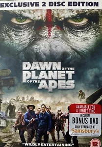 Dawn Of The Planet Of The Apes UK DVD 2014film 2disc5039036071581Limited Edition - Picture 1 of 2