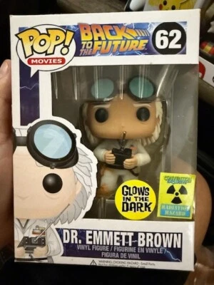 Funko pop ! 埃米特·布朗博士 #62 夜光,回到未来 — 第 1/4 张图片