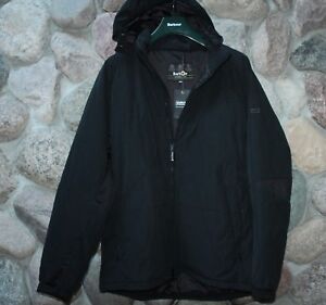 Barbour International Leeve Jacket Coat Quilt Black MQU0894BK11 XX-Large XXL