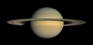 Full View of Saturn Rings Gas Giant Outer Planets Space Photo Photograph Print - Picture 1 of 2