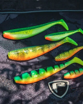5 x Fox Rage ZANDER PRO Shad Köder - 7,5 cm/3" (5 KÖDER) NEU ULTRA UV FARBEN!