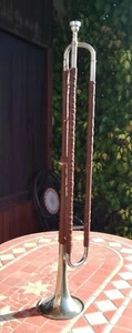 tromba naturale rinascimentale funzionante o per decorazione - Bild 1 von 5