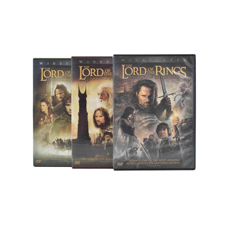 Lord of the Rings Movie DVD Trilogy Set - Image 1 of 1