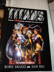 Titans The Heroic vision of Boris Vallejo e Julie Bell (originale USA) - Foto 1 di 1