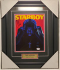 The Weeknd - dédicacé / signé - Starboy 8x10 encadré professionnel PSA + COA